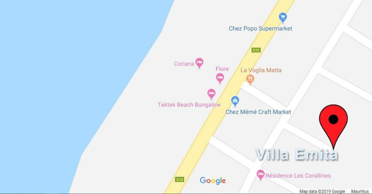 Villa Emita Trou Aux Biches Beach Appartement מראה חיצוני תמונה